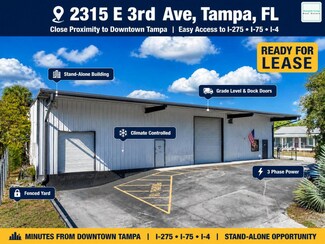 Plus de détails pour 2315 E 3rd Ave, Tampa, FL - Industriel à louer