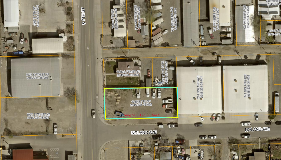 1040 S 7th St, Grand Junction, CO for lease - Aerial - Image 3 of 4