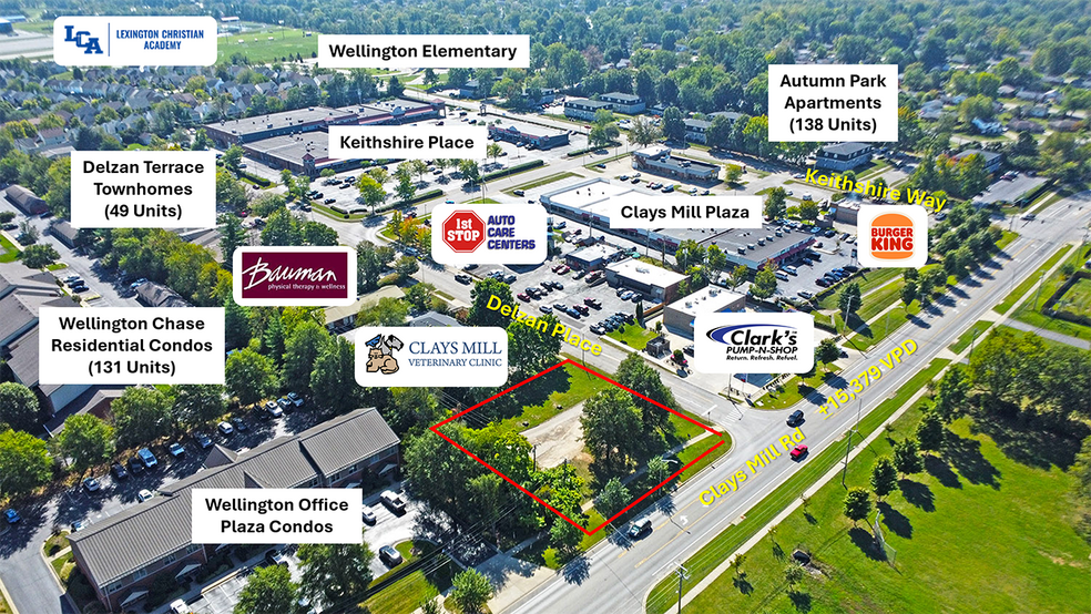 3326 Clays Mill Rd, Lexington, KY à vendre - Photo du bâtiment - Image 1 de 10