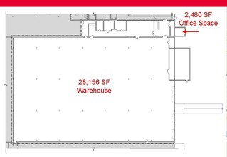 1600 Division Rd, West Warwick, RI for lease Floor Plan- Image 1 of 2