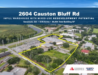Plus de détails pour 2604 Causton Bluff Rd, Savannah, GA - Industriel à vendre