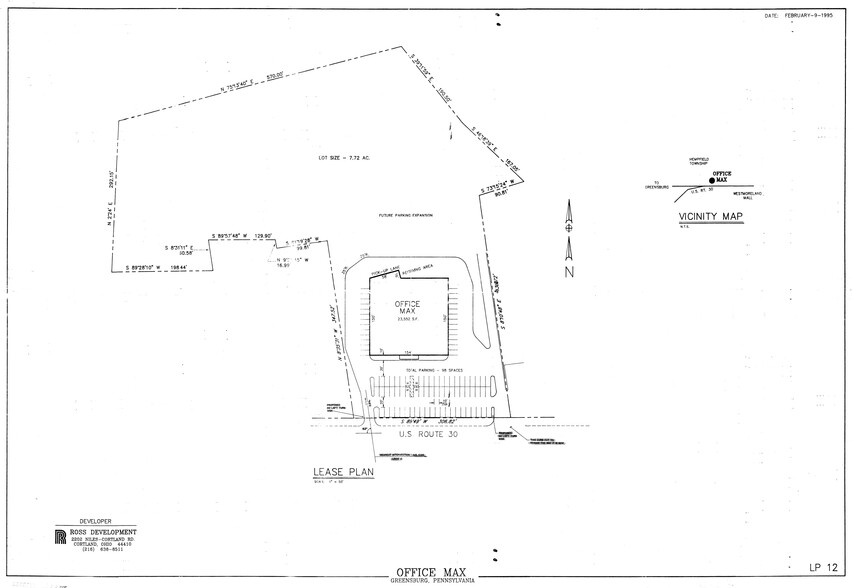 5339 State Route 30 E, Greensburg, PA for lease - Site Plan - Image 3 of 4