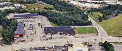 6080-6111 Steubenville Pike, McKees Rocks, PA à louer Aérien- Image 2 de 2