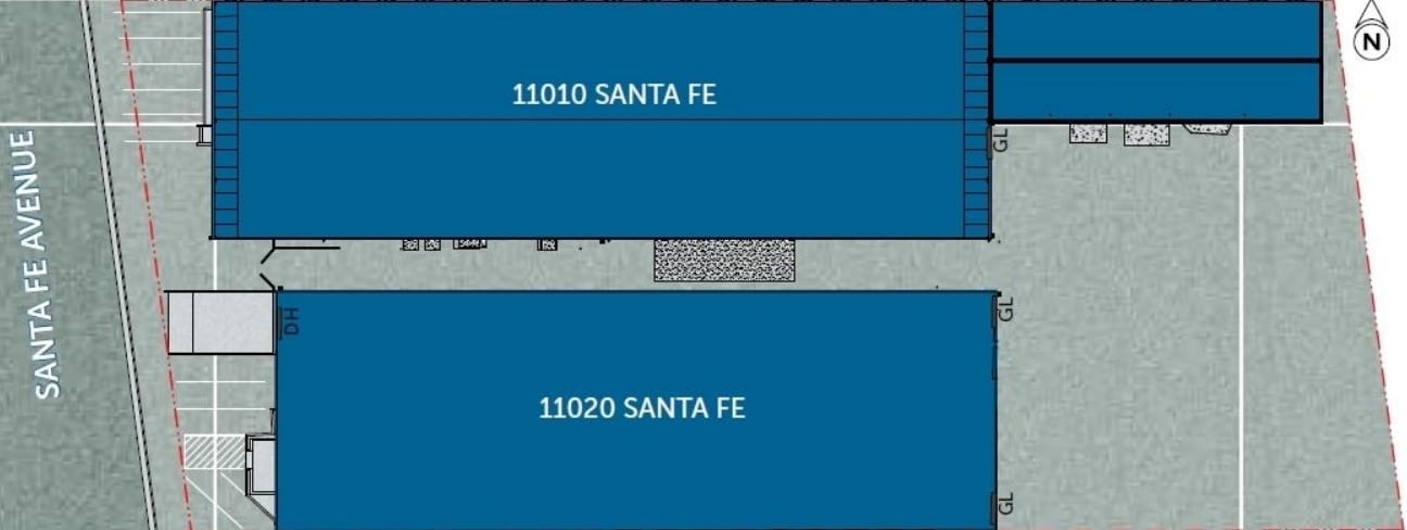 11010-11020 Santa Fe Ave, Lynwood, CA for lease Site Plan- Image 1 of 1