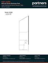 11200-11248 Wilcrest Green Dr, Houston, TX à louer Plan de site- Image 1 de 1