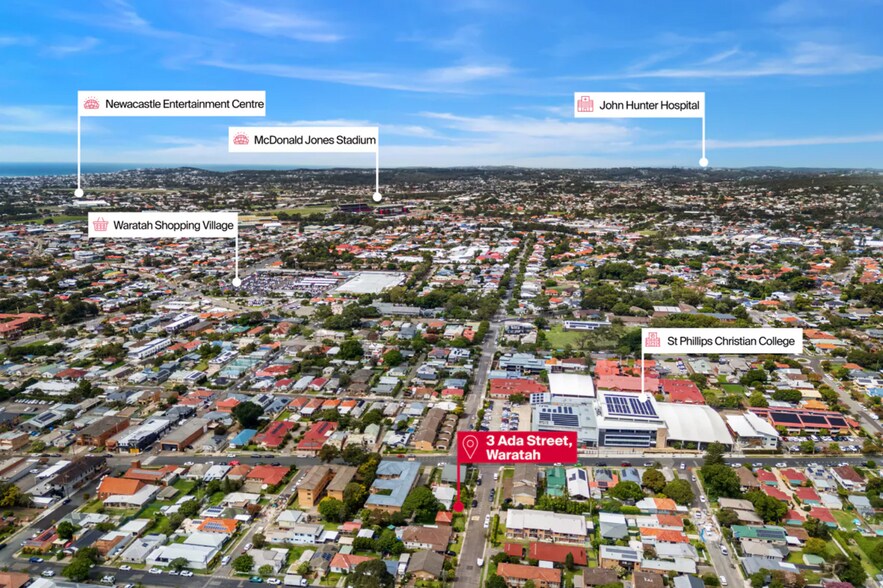 3 Ada St, Waratah à vendre - Aérien - Image 3 de 4