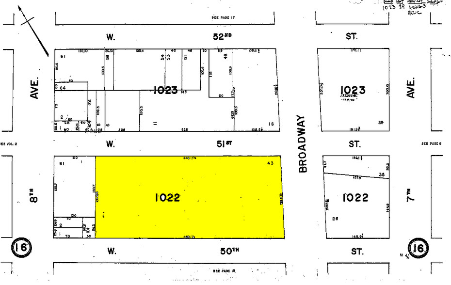 1633 Broadway, New York, NY à louer - Plan cadastral - Image 2 de 20