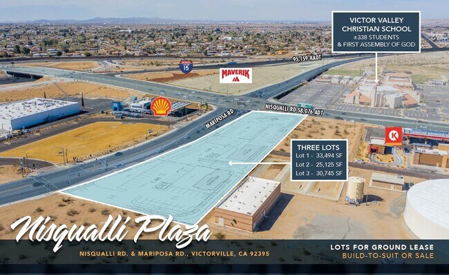 Plus de détails pour Nisqualli Plz, Victorville, CA - Commerce de détail à louer