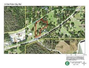 0 Old Polk City Rd., Lakeland, FL - Aérien  Vue de la carte
