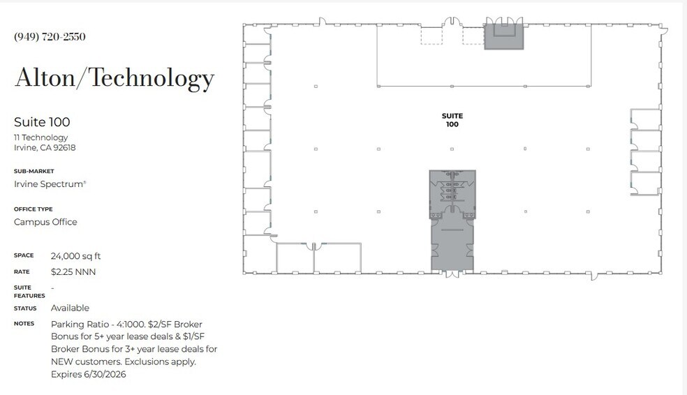 15326 Alton Pky, Irvine, CA à louer - Plan d’étage - Image 2 de 2