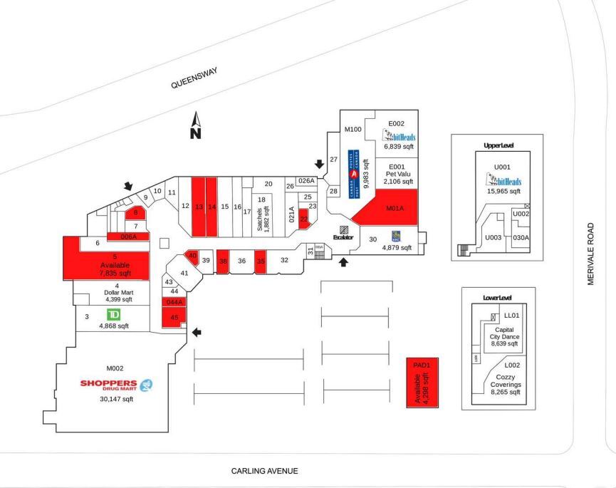 1309 Carling Ave, Ottawa, ON for sale Site Plan- Image 1 of 1