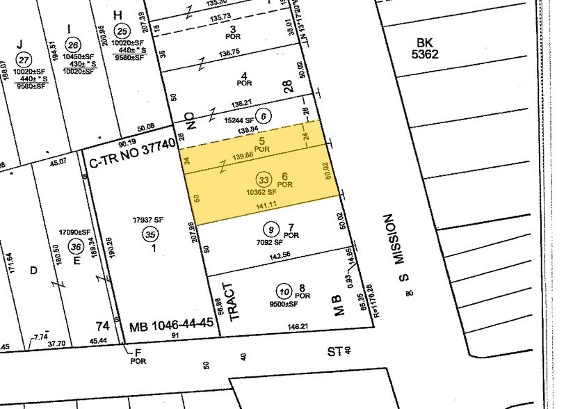 123 S Mission Dr, San Gabriel, CA à louer - Plan cadastral - Image 3 de 3