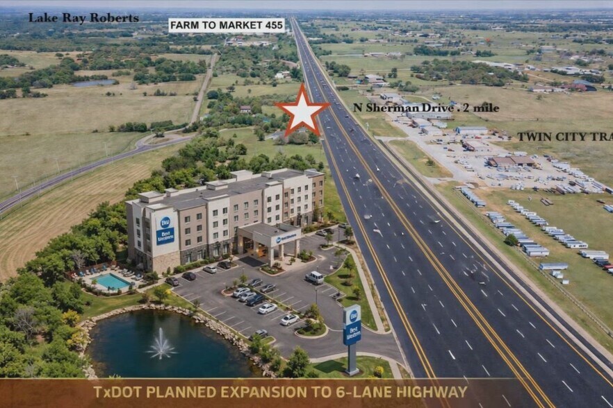 8293 Highway 377, Pilot Point, TX à vendre - Vidéo sur l’inscription commerciale - Image 2 de 16