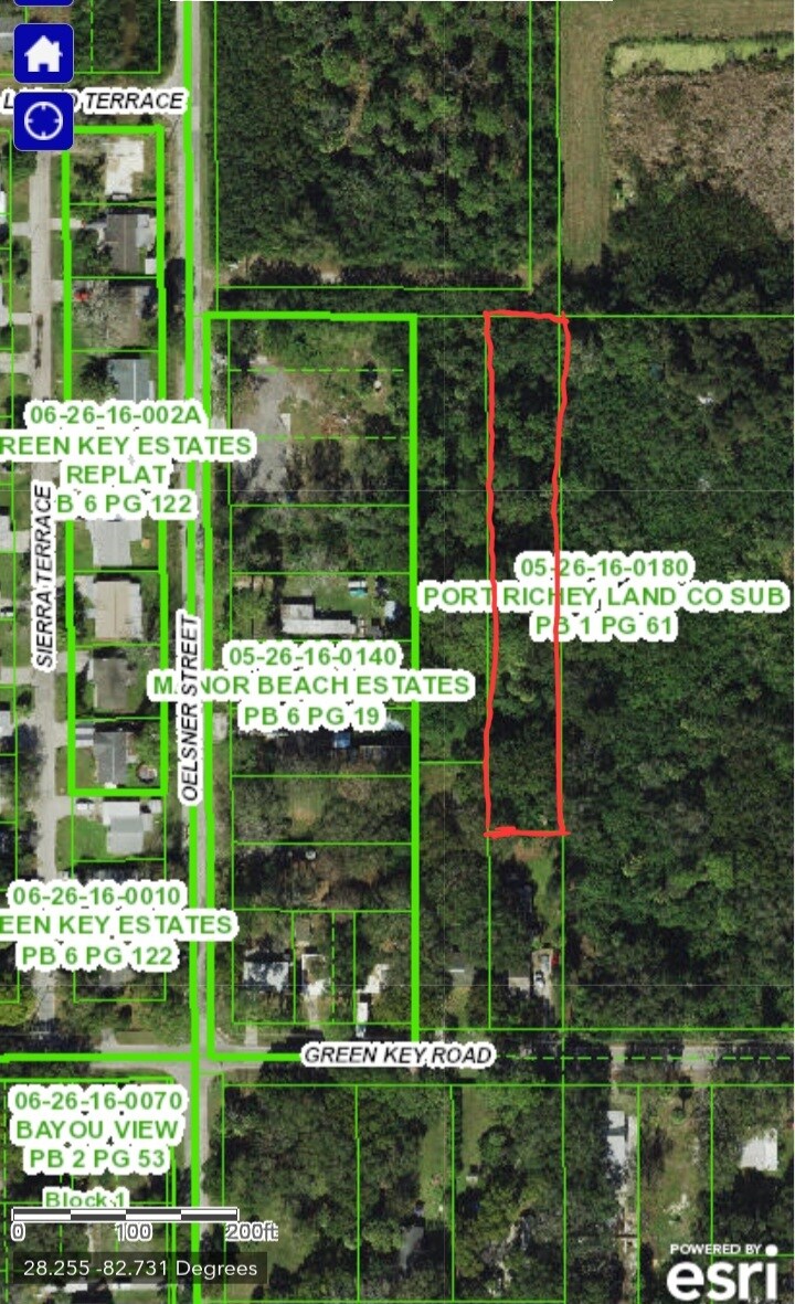 5043 Green Key Rd, New Port Richey, FL for sale Aerial- Image 1 of 2
