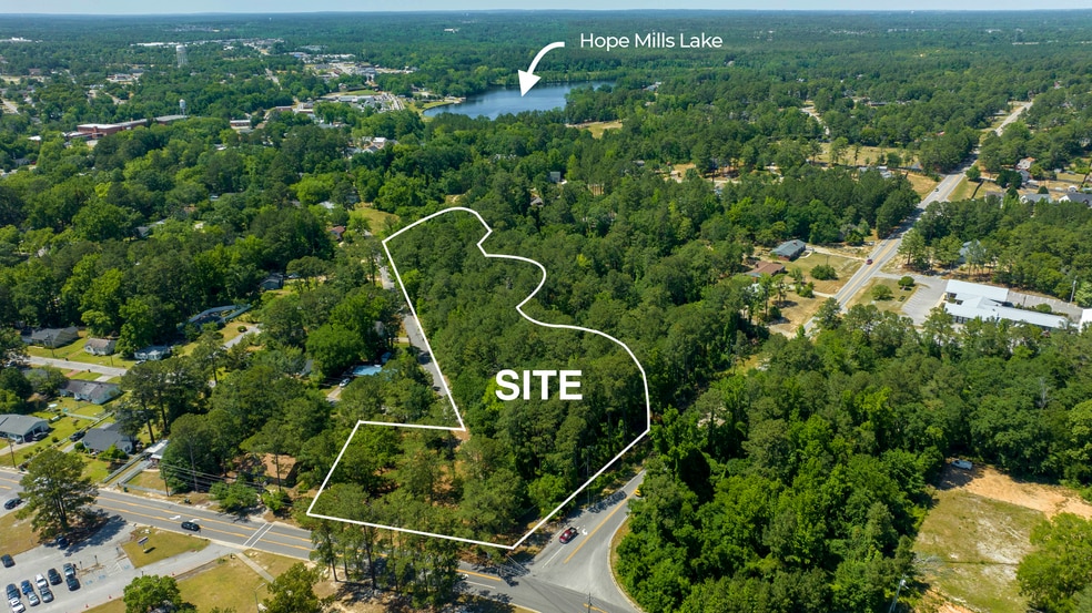 5462 River Rd, Hope Mills, NC for sale - Aerial - Image 1 of 2