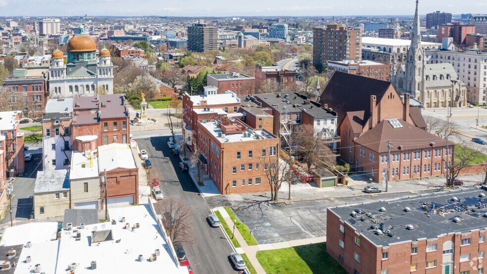 1214 Eutaw Pl, Baltimore, MD à vendre - Aérien - Image 3 de 29