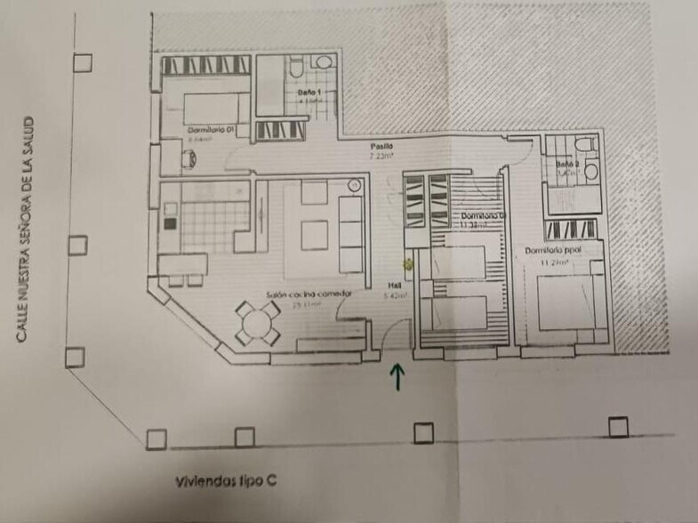 Calle Nuestra Señora de la Salud, 2, Granada, Granada à vendre - Photo du bâtiment - Image 2 de 15