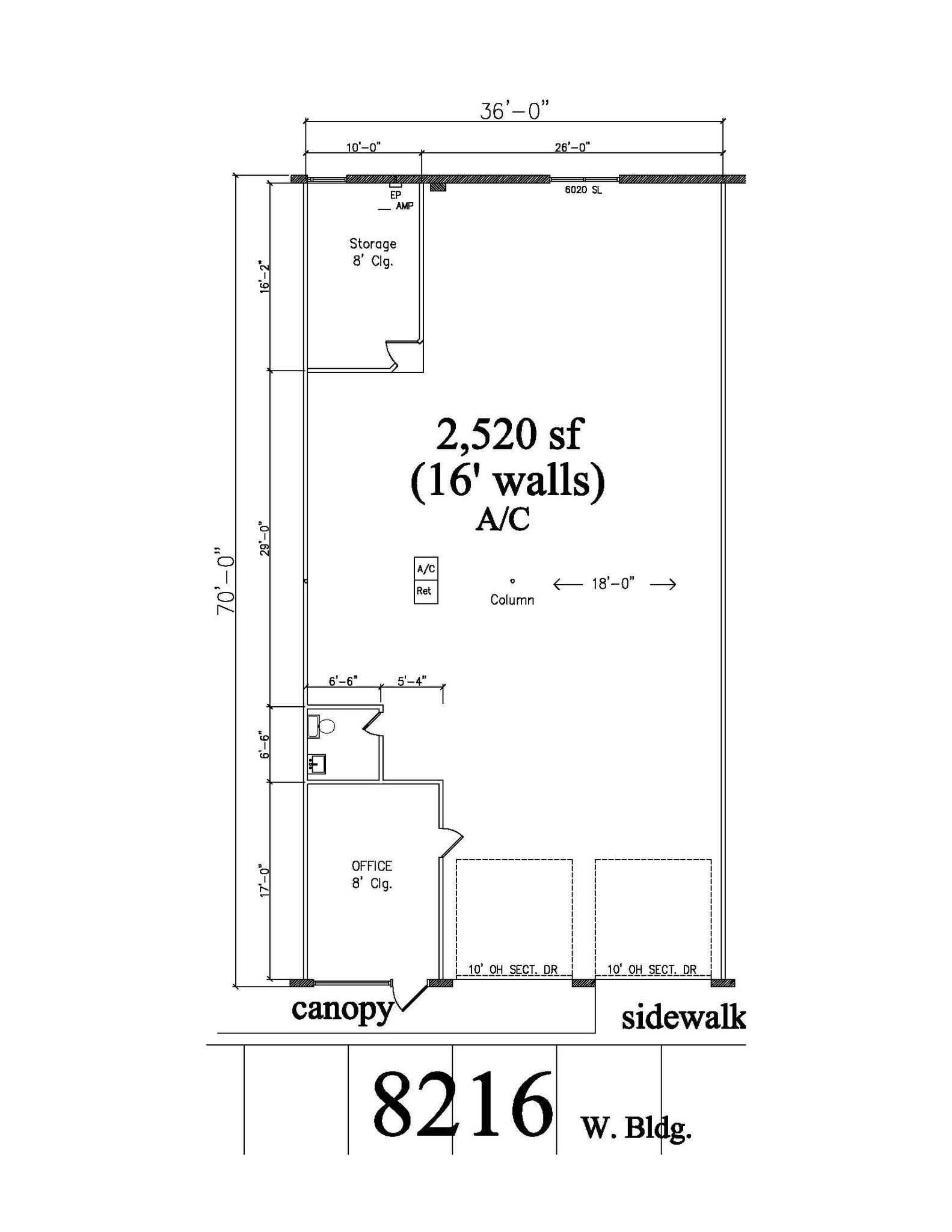 8240-8290 E 41st St, Tulsa, OK for lease Floor Plan- Image 1 of 1