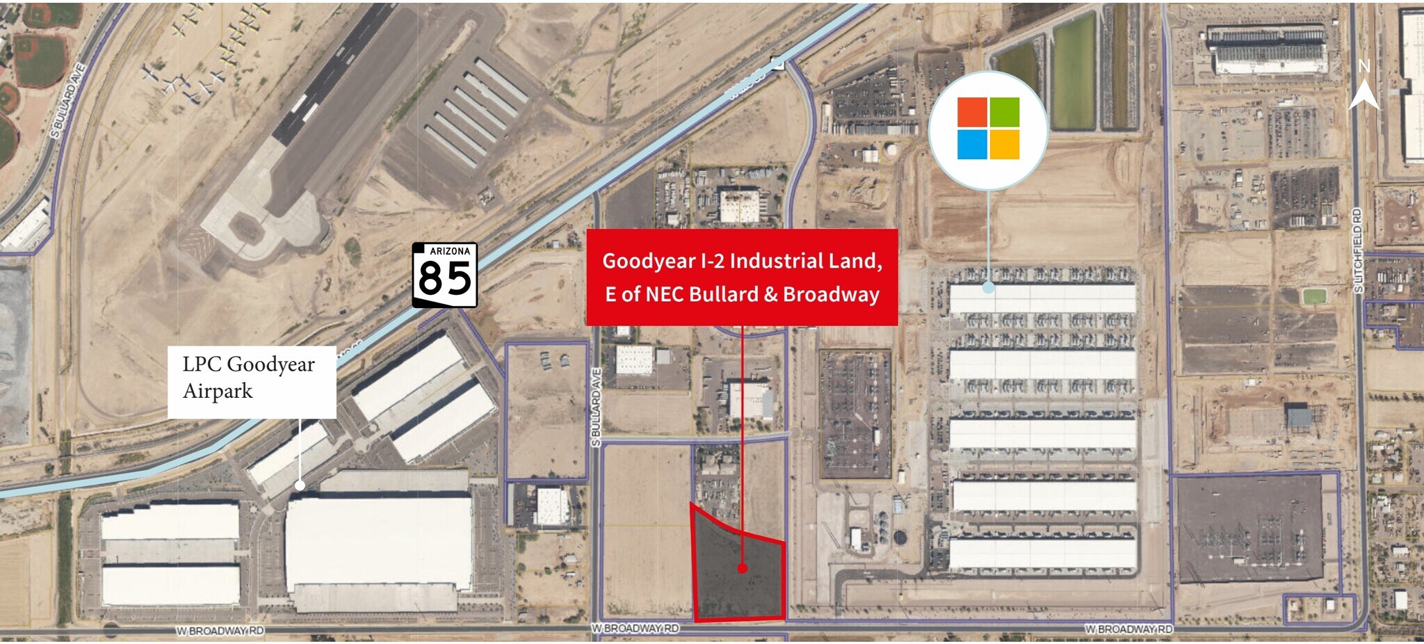 E of NEC Bullard Ave & Broadway Rd, Goodyear, AZ for sale Building Photo- Image 1 of 3