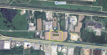 Fontana Rd, Monroe, LA - Aerial  map view