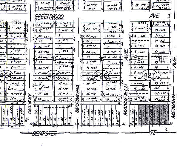 5800-5814 Dempster St portefeuille de 2 propriétés à vendre sur LoopNet.ca - Plan cadastral - Image 3 de 8