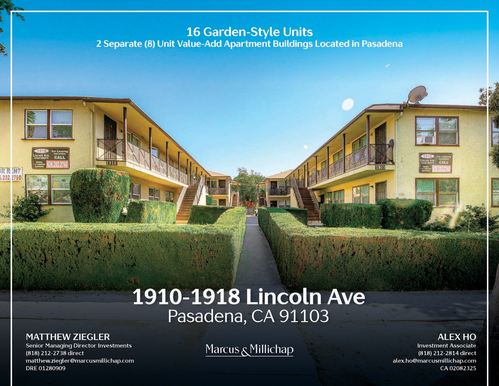 1910-1918 Lincoln Ave, Pasadena, CA à vendre Photo du bâtiment- Image 1 de 10