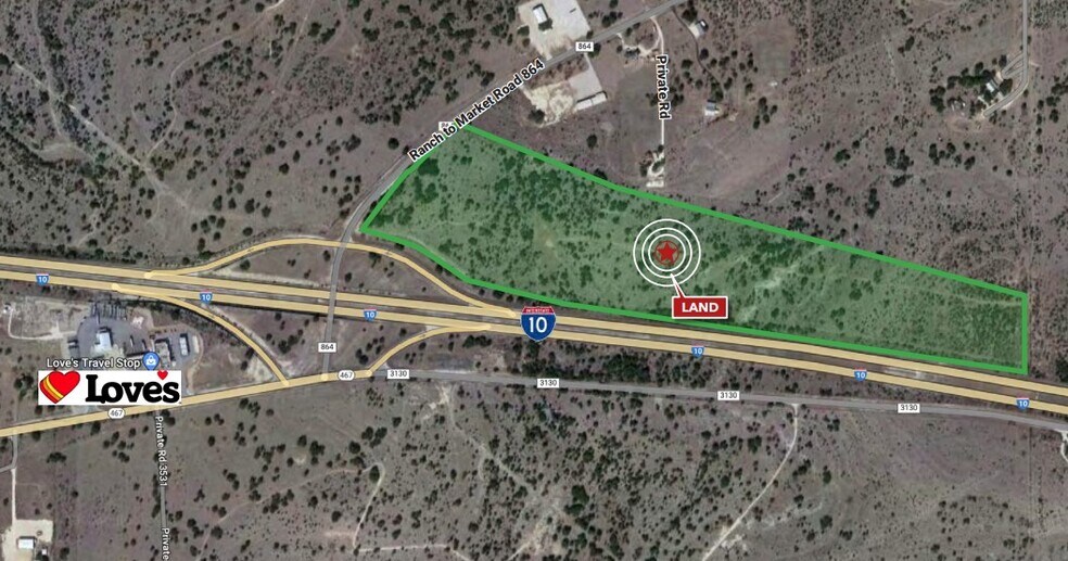 NEC I-10 & Ranch Road 864, Sonora, TX à vendre - Photo du bâtiment - Image 1 de 1