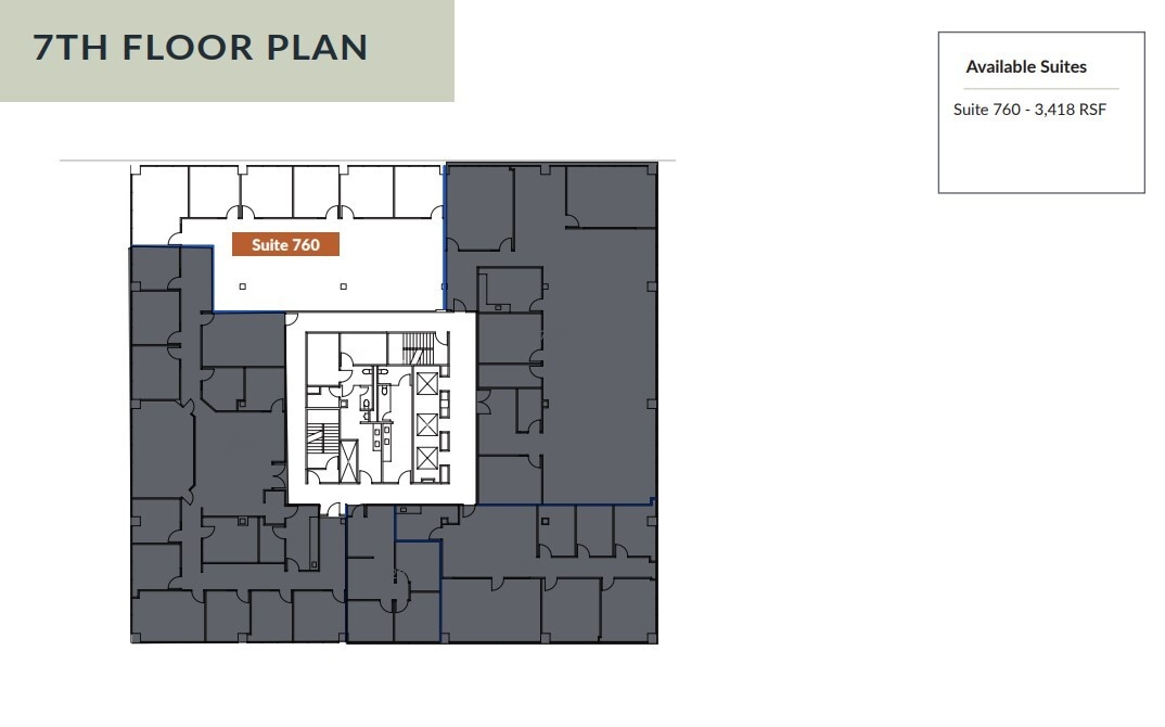 150 S Los Robles Ave, Pasadena, CA à louer Plan d’étage- Image 1 de 1