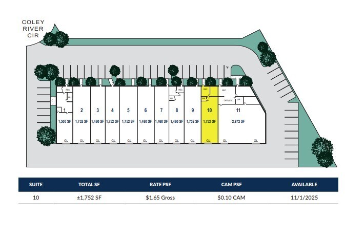 11711 Coley River Cir, Fountain Valley, CA for lease Floor Plan- Image 1 of 1