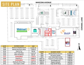 2700-2826 Marconi Ave, Sacramento, CA for lease Interior Photo- Image 2 of 3