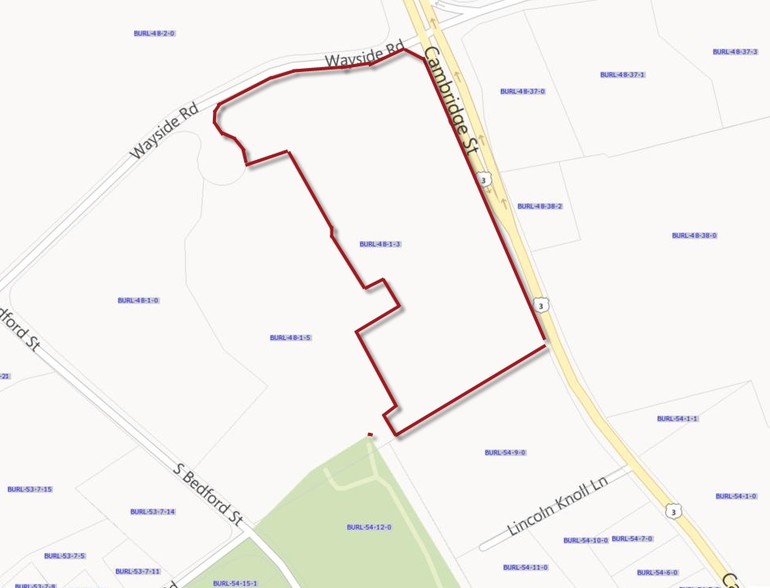 15 Wayside Rd, Burlington, MA à louer - Plan cadastral - Image 2 de 5