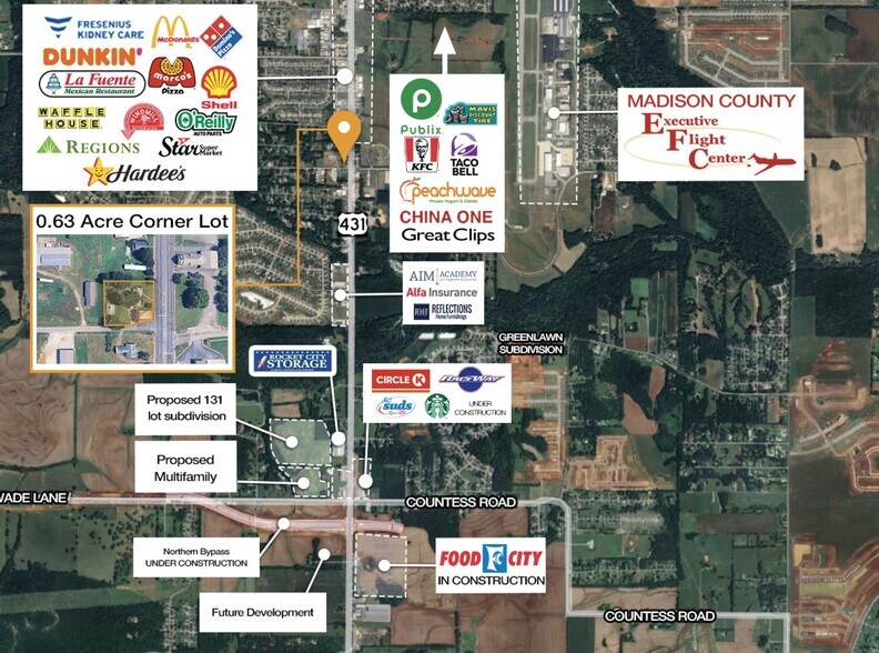 11681 Highway 231/431, Meridianville, AL for sale - Site Plan - Image 1 of 3