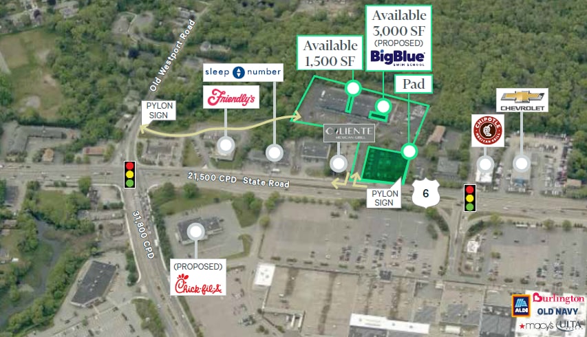 331-337 State Rd, Dartmouth, MA à louer - Photo du bâtiment - Image 2 de 2