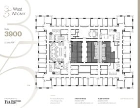 35 W Wacker Dr, Chicago, IL à louer Plan d’étage- Image 1 de 6
