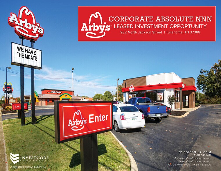 932 N Jackson St, Tullahoma, TN à vendre - Photo du bâtiment - Image 1 de 1