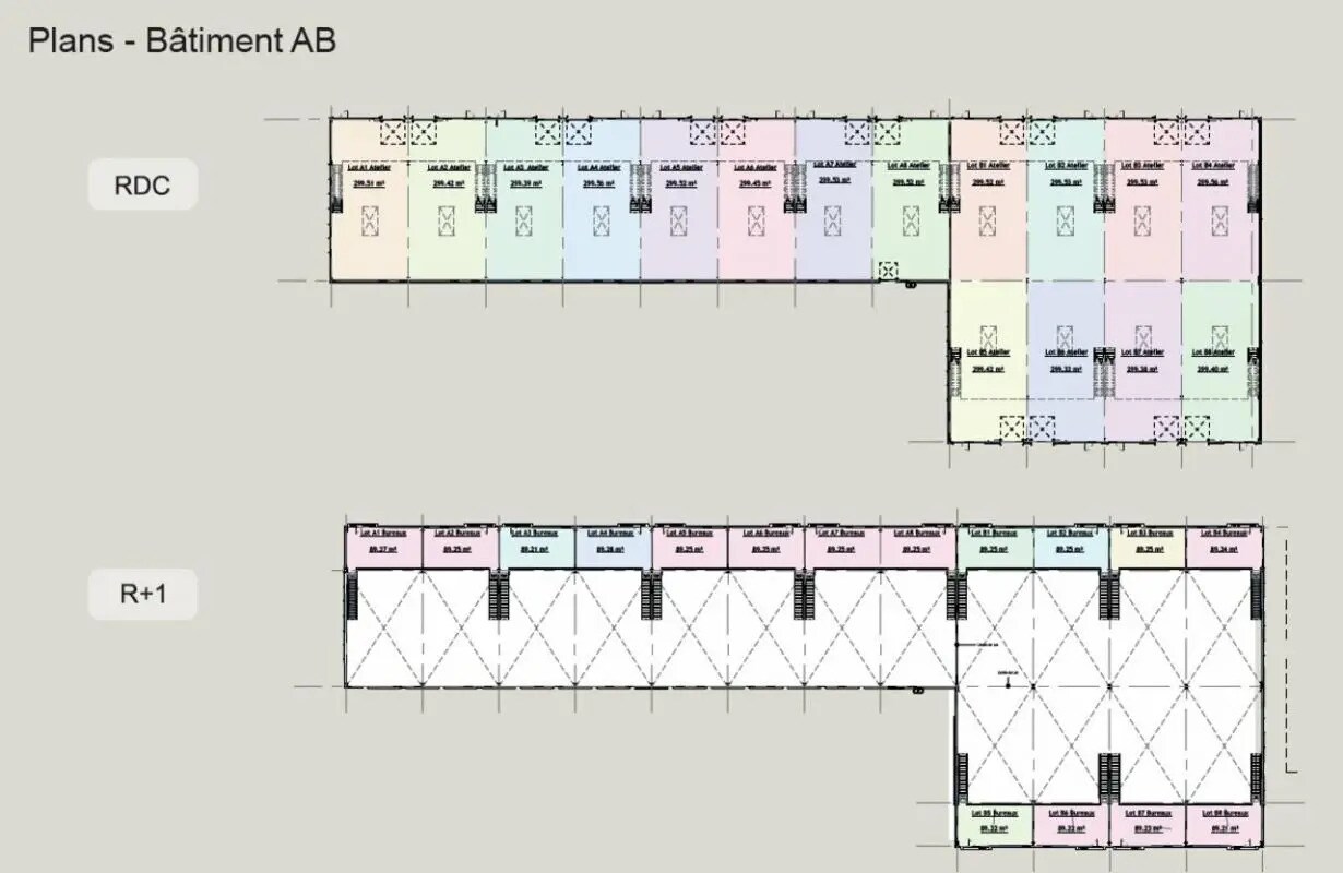 Flex dans Dijon à louer Plan d’étage- Image 1 de 19