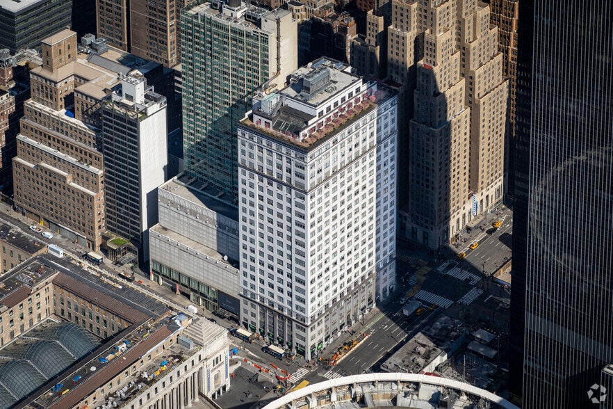 5 Penn Plaza, New York, NY for lease - Aerial - Image 2 of 12