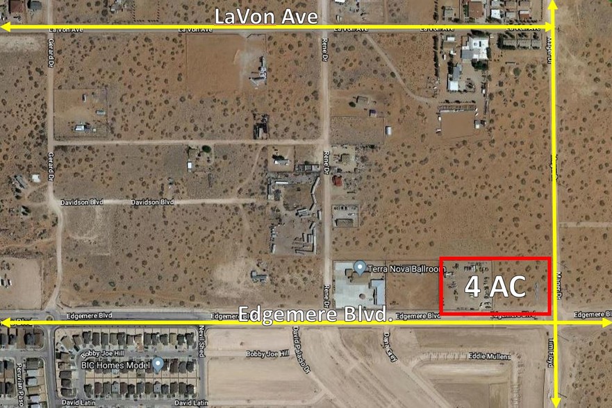 Edgemere Boulevard & Mager Dr, El Paso, TX à vendre - Autre - Image 1 de 1