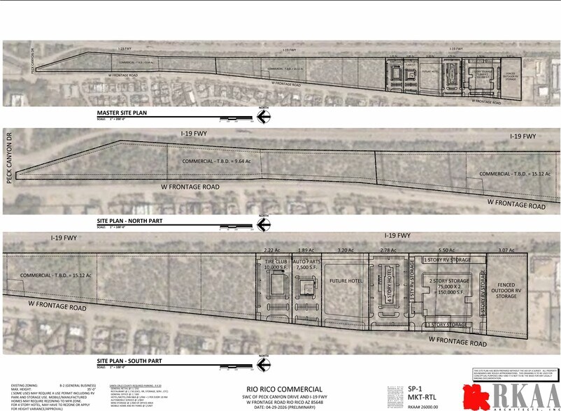 1301 Frontage Road, Nogales, AZ for lease - Site Plan - Image 2 of 2