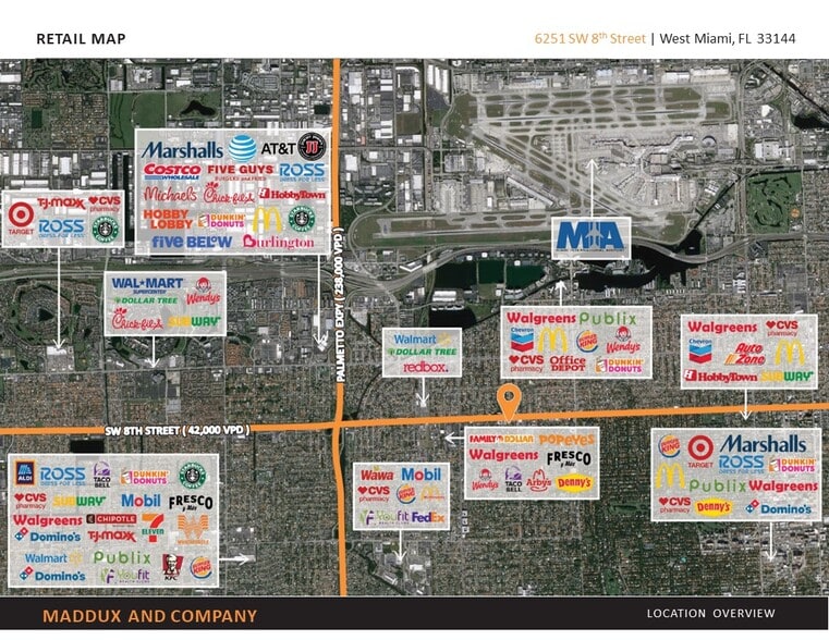 6251-6373 SW 8th St, West Miami, FL for lease - Building Photo - Image 2 of 2
