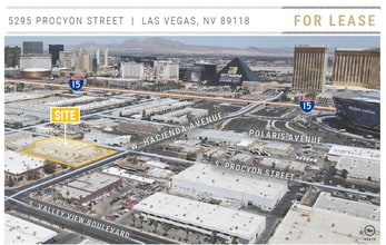 5295 Procyon St, Las Vegas, NV - Aérien  Vue de la carte