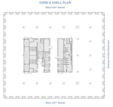 1133 Avenue of the Americas, New York, NY à louer Plan d’étage- Image 2 de 2