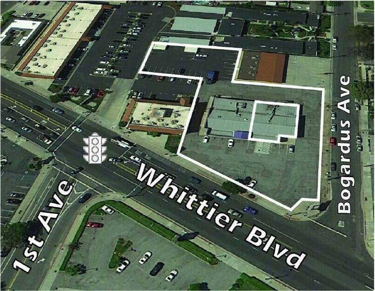 16221 Whittier Blvd, Whittier, CA for lease - Building Photo - Image 2 of 4