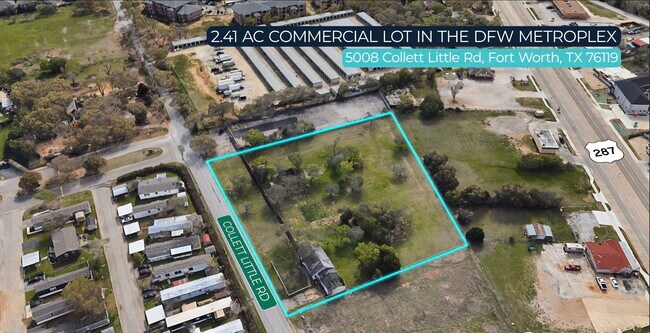 Plus de détails pour 5008 Collett Little Rd, Fort Worth, TX - Terrain à vendre
