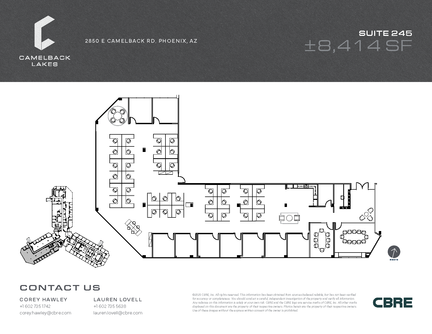 2850 E Camelback Rd, Phoenix, AZ for lease Floor Plan- Image 1 of 1