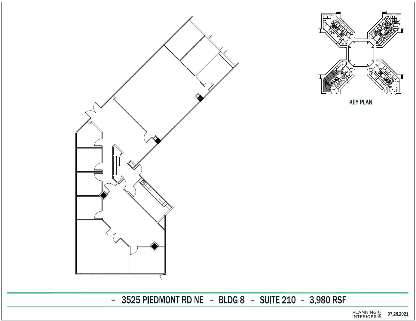 3495 Piedmont Rd NE, Atlanta, GA for lease Floor Plan- Image 1 of 2