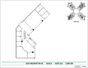 3495 Piedmont Rd NE, Atlanta, GA for lease Floor Plan- Image 1 of 2