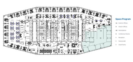 200 Park Ave, New York, NY à louer Plan d’étage- Image 1 de 11