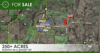 Plus de détails pour BLEDSOE RD & MASSEY RD, Gunter, TX - Terrain à vendre