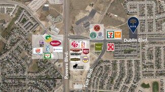 Plus de détails pour 0 Dublin Boulevard Blvd, Colorado Springs, CO - Terrain à louer